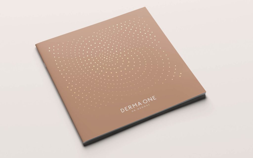 Derma One. Brochure cover