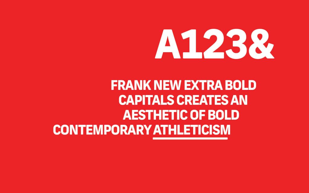 XLR8. Brand typeface