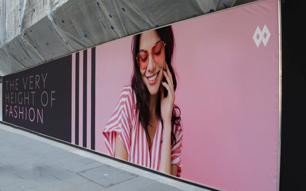 Harbour Height. Hoarding examples