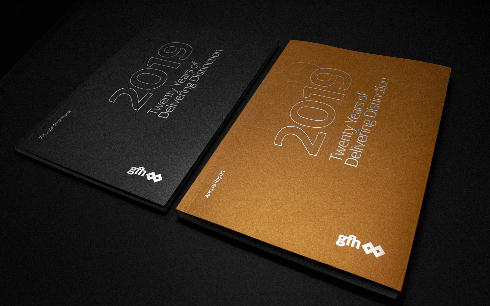 GFH Annual Report 2019. Report and financial statement covers