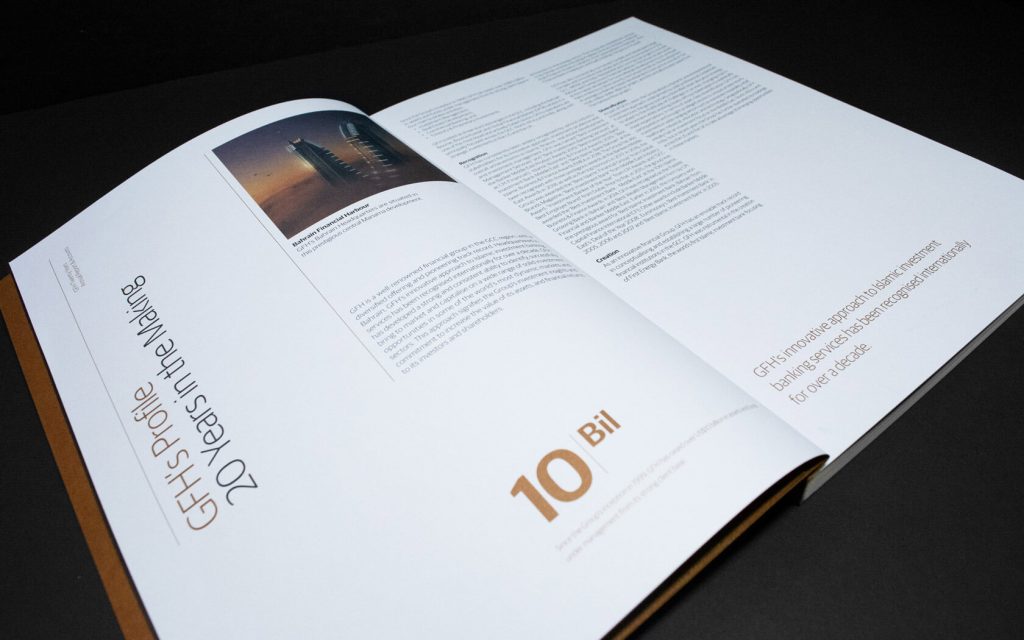 GFH Annual Report 2019. Company profile spread