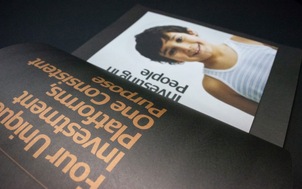 GFH Annual Report 2019. Platform cover spread