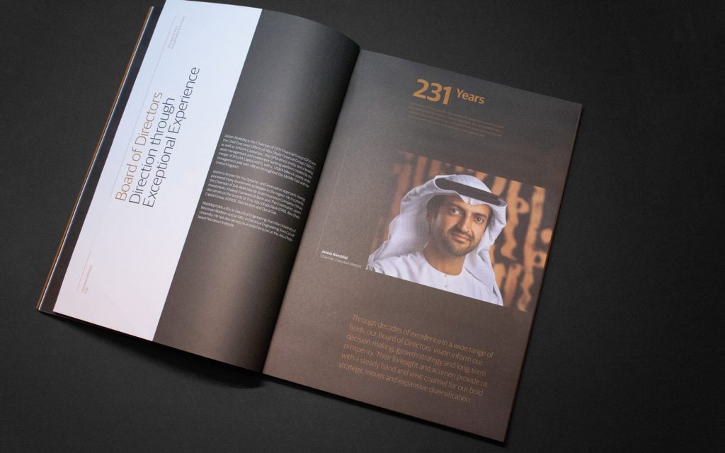 GFH Annual Report 2019. Chairman's spread