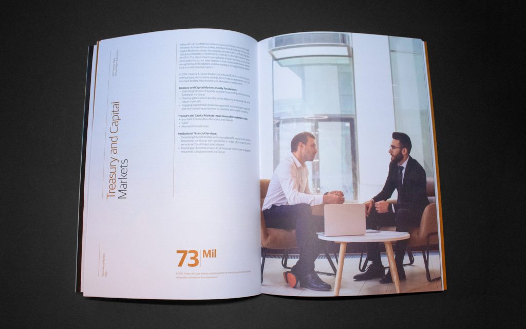GFH Annual Report 2019. Treasury and market spread