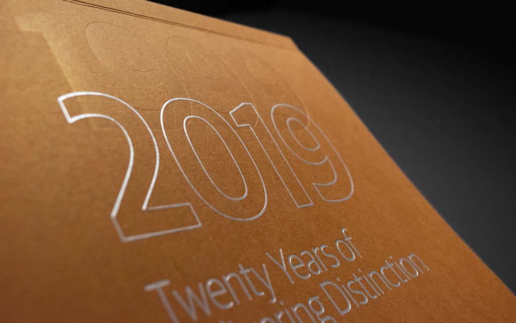 GFH Annual Report 2019. Report cover in detailed view