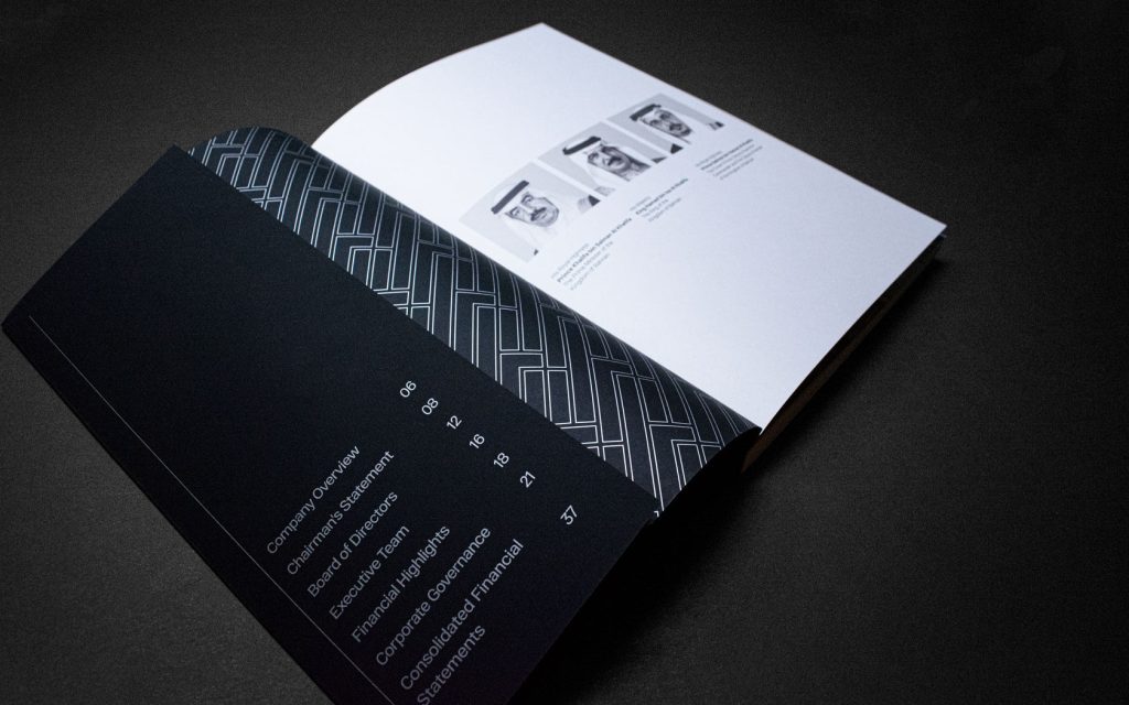 Esterad Annual Report 2019. Table of Content