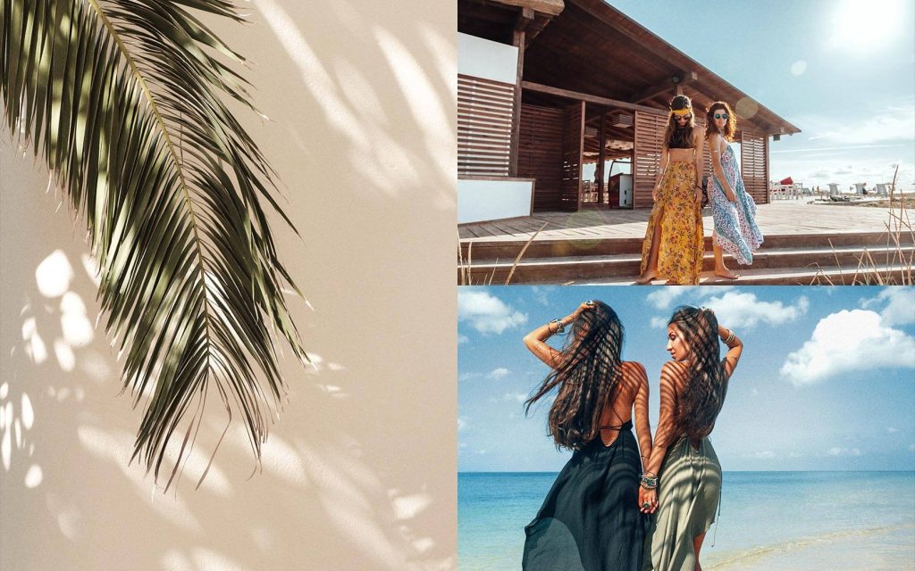 Ladies on the beach