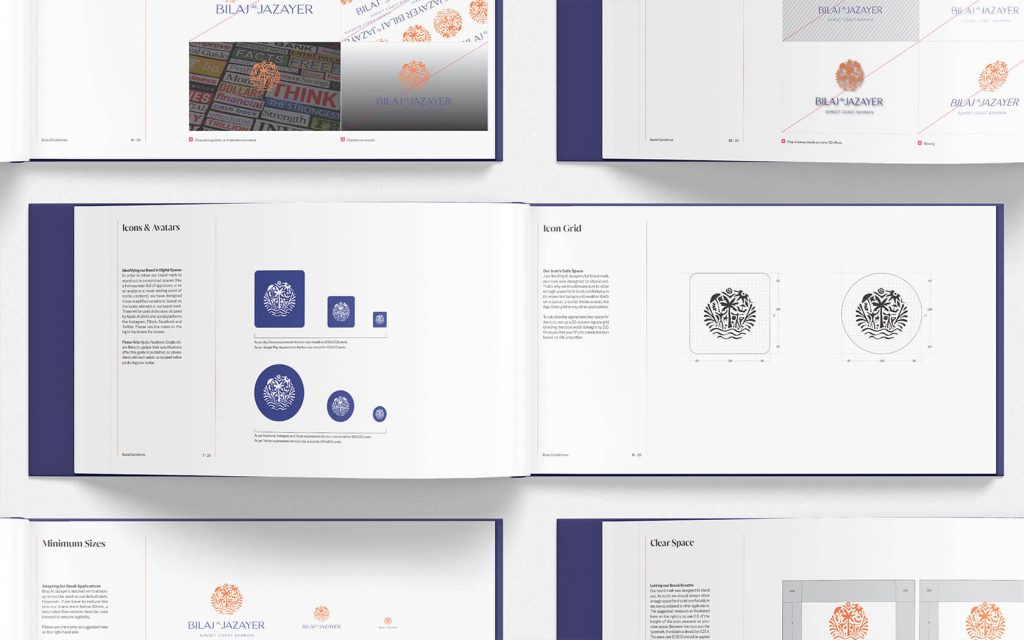 Bilaj. Guideline Icon Grid