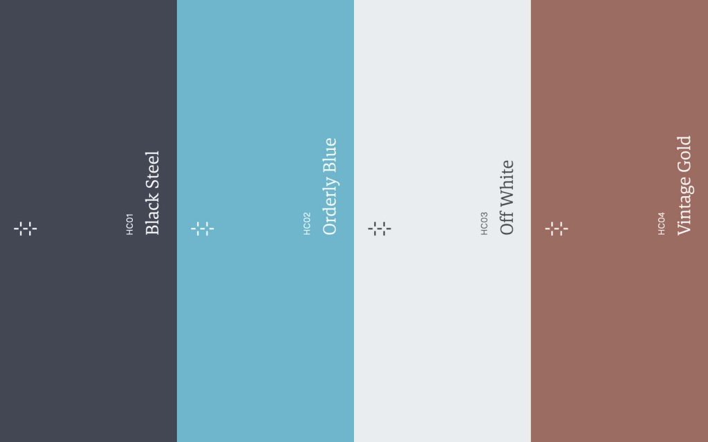 Healian brand colours