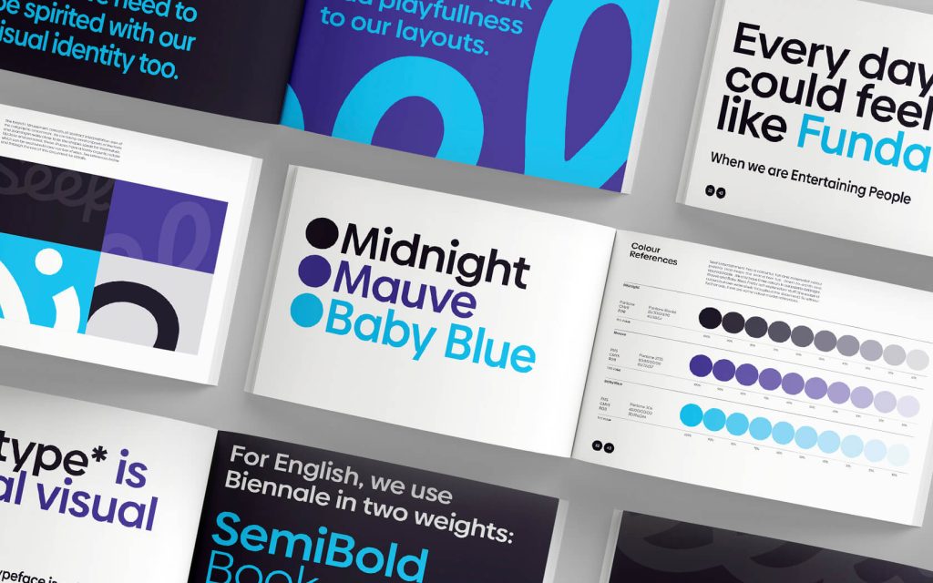 Seef. Brand Guidelines Spreads