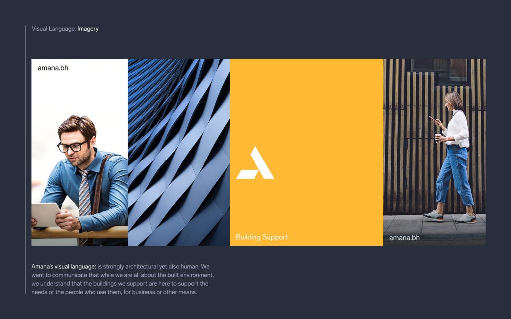 Amana. Graphic Language Style