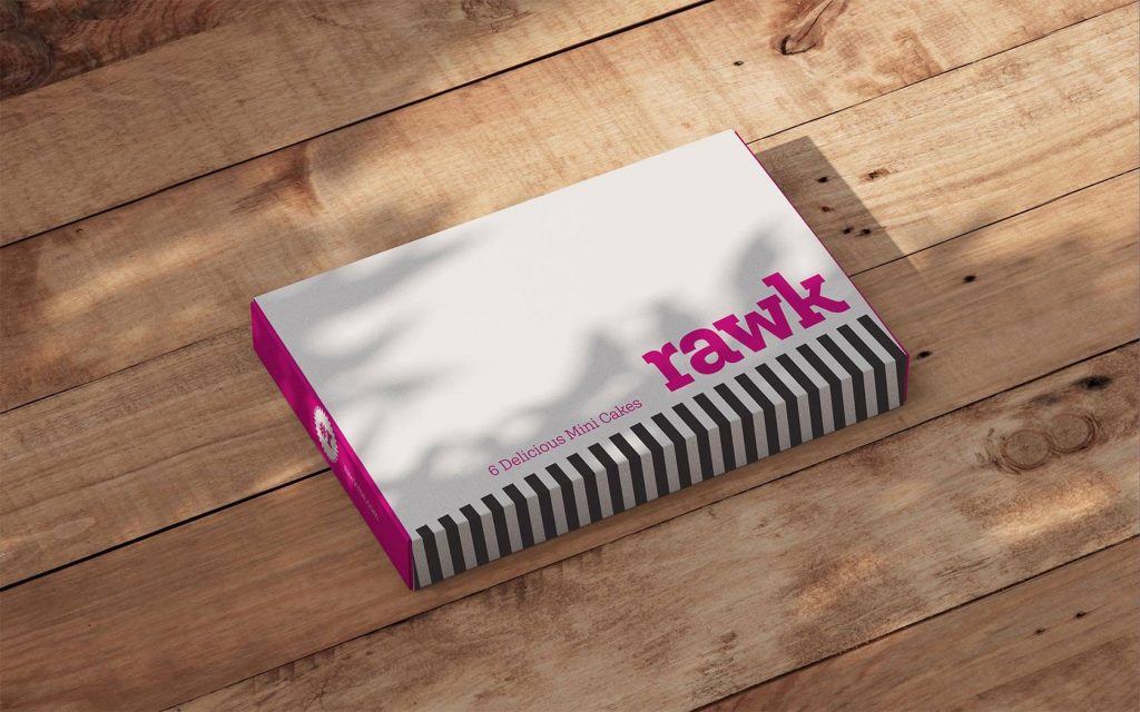Rawk packaging box