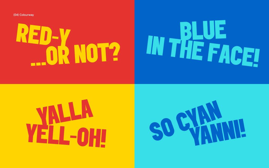 Yabeela! Colourway style