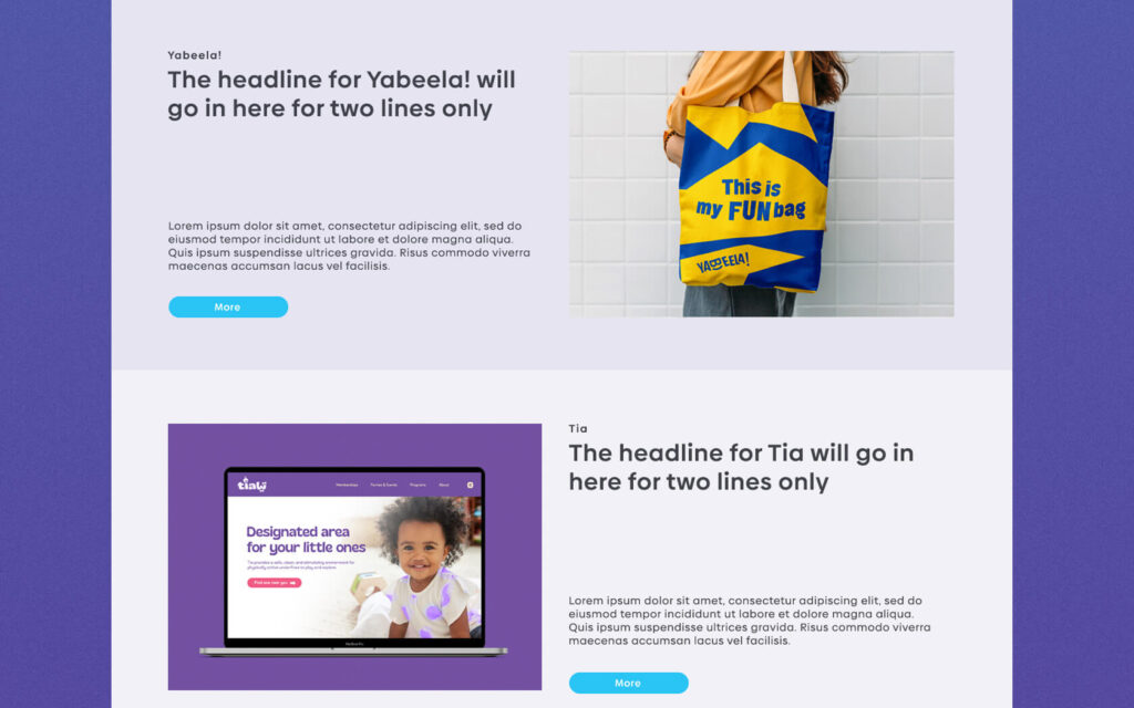 Seef. Web banner layout