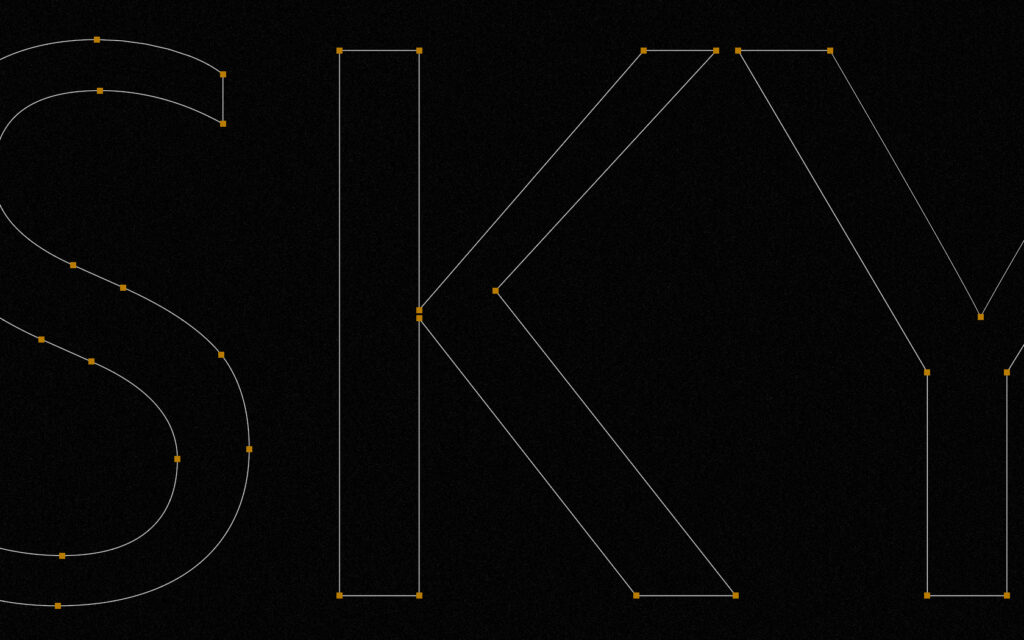 Onyx Skyview. SKY in line art