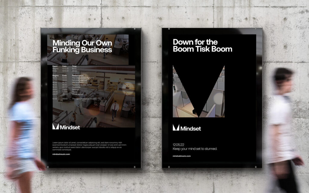 Mindset. Display Posters