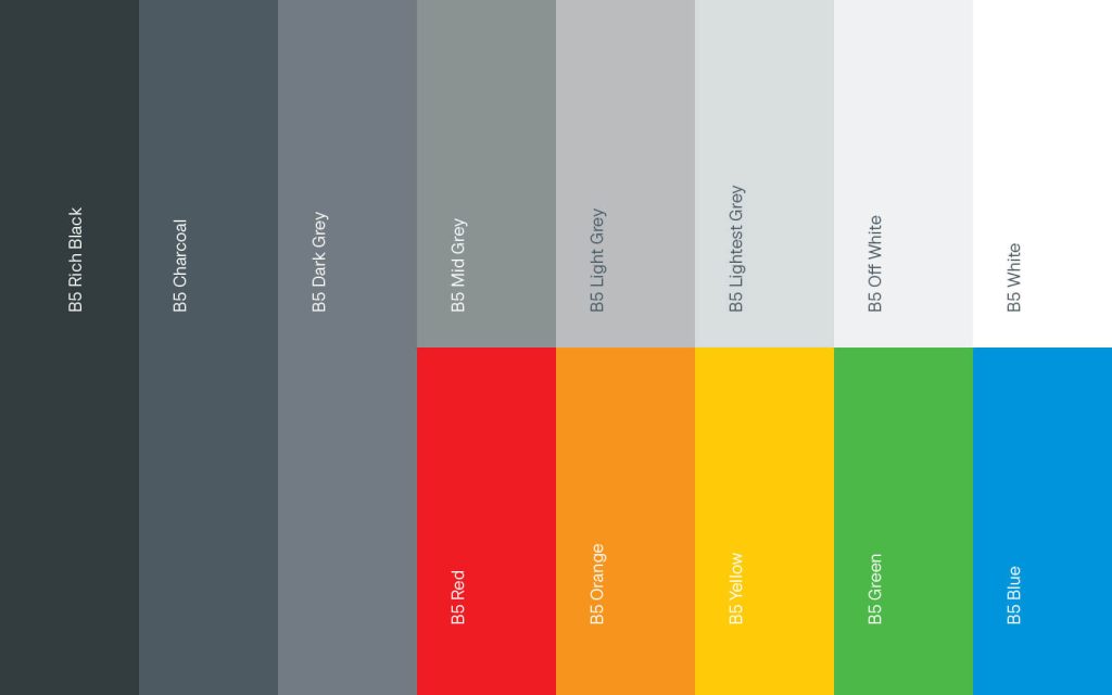 Big5. Brand Colours