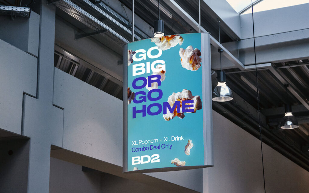 Epix. Hanging poster