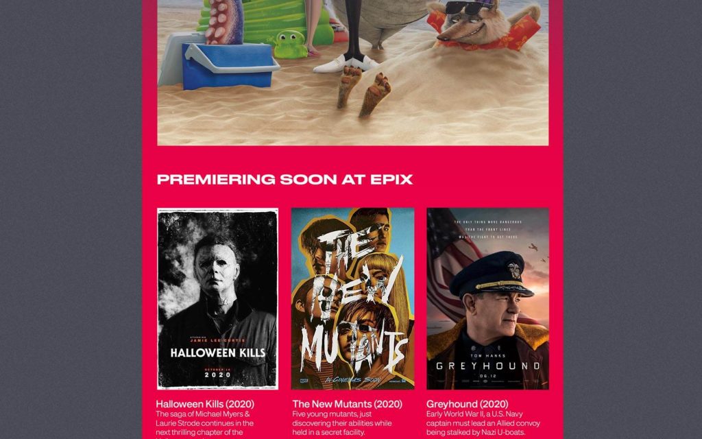 Epix. Newsletter Layout