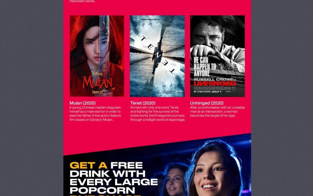 Epix. Movies details and imagery device
