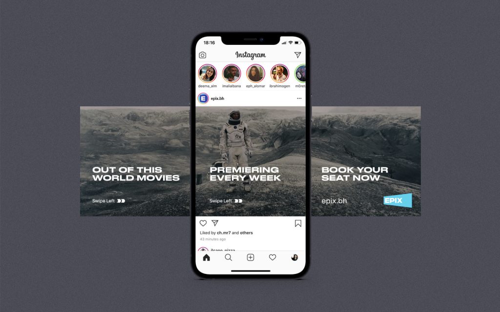 Epix. Insta Carousel