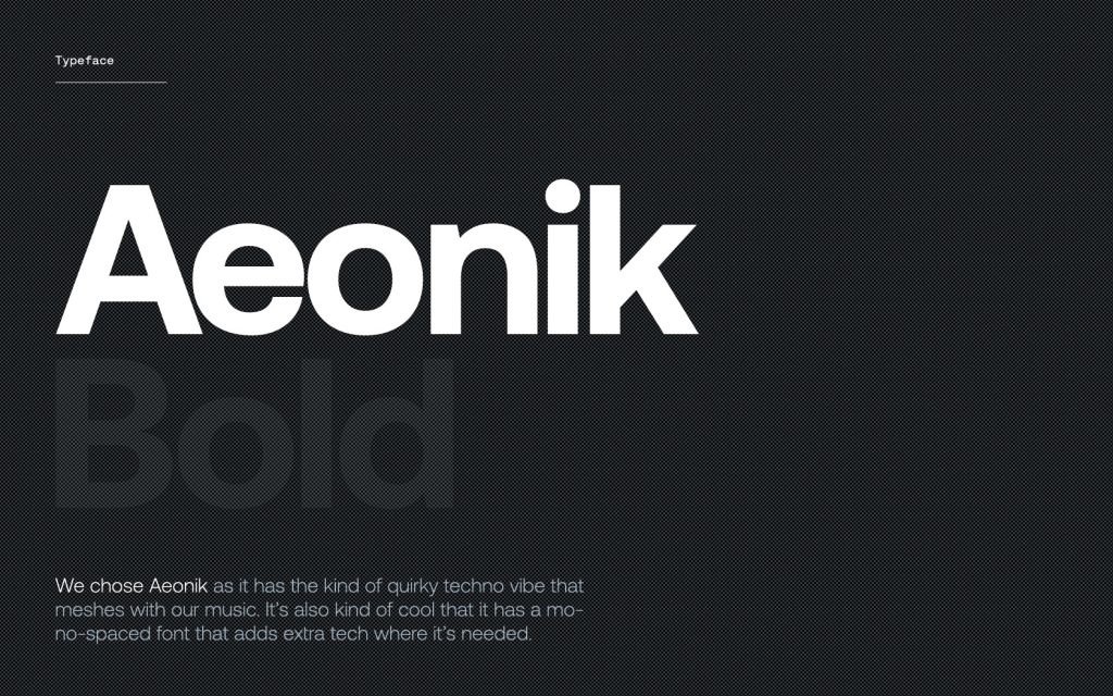Mindset. Brand typeface