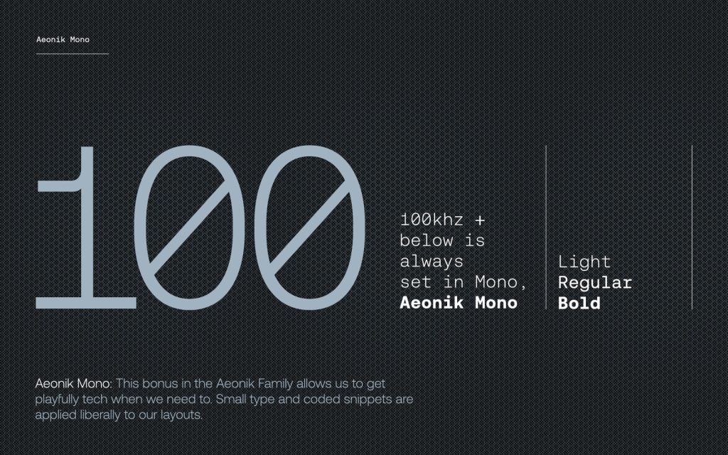 Mindset. Typeface for small type