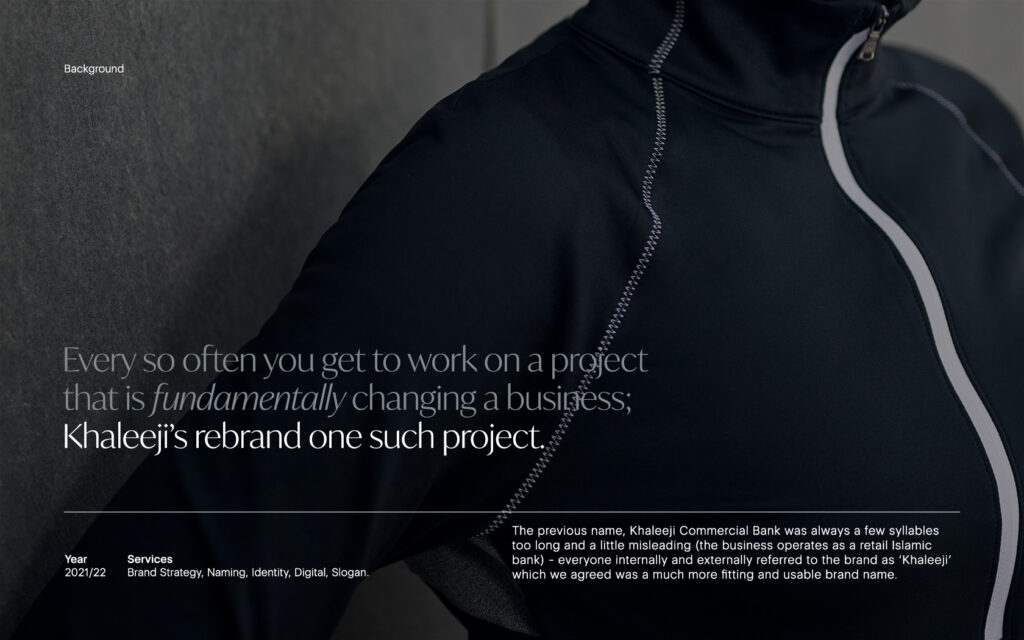 Khaleeji brand explanation