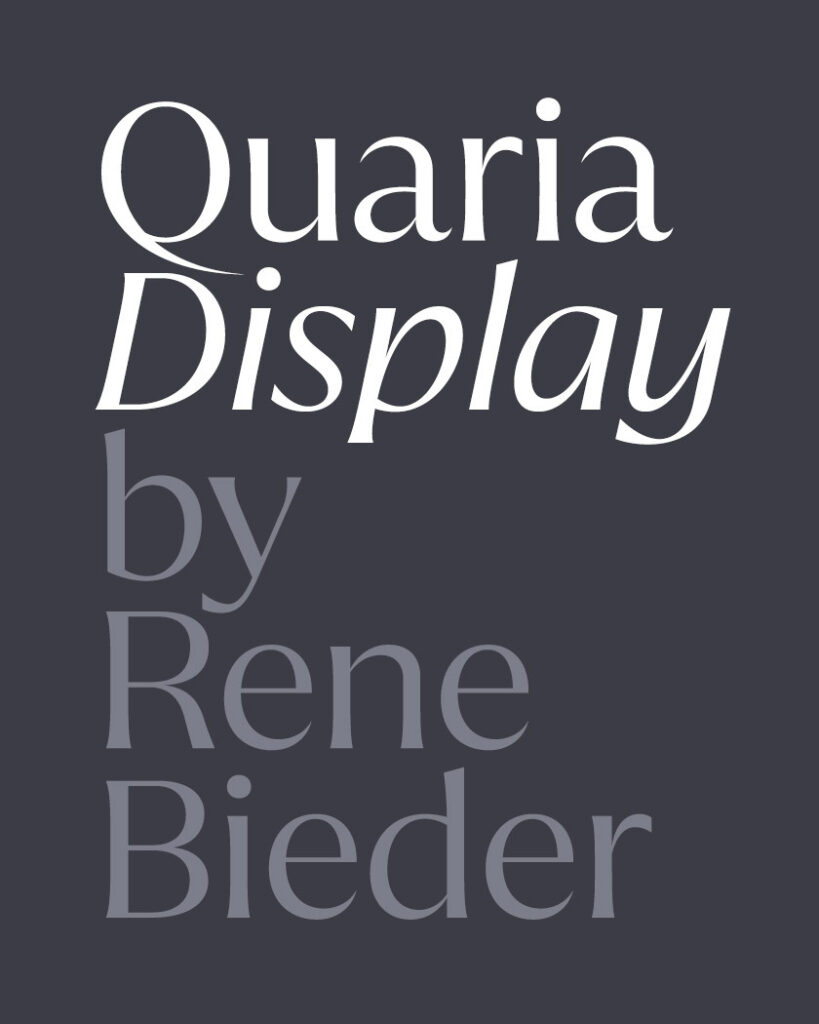 Marassi Galleria. Brand Typeface