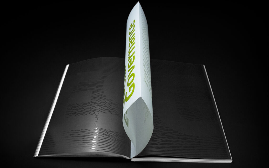 Annual Report ESG section divider