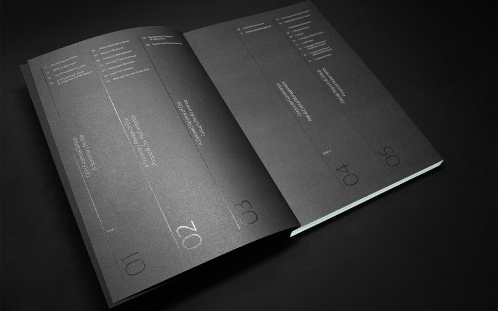 Annual Report Table of Content