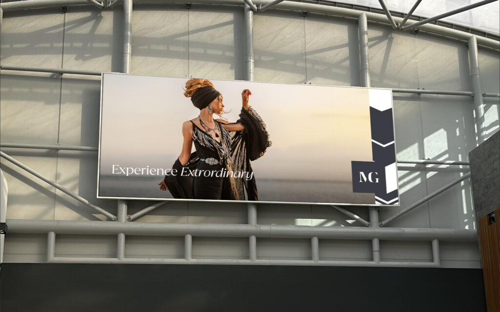 Marassi Galleria. Billboard Example