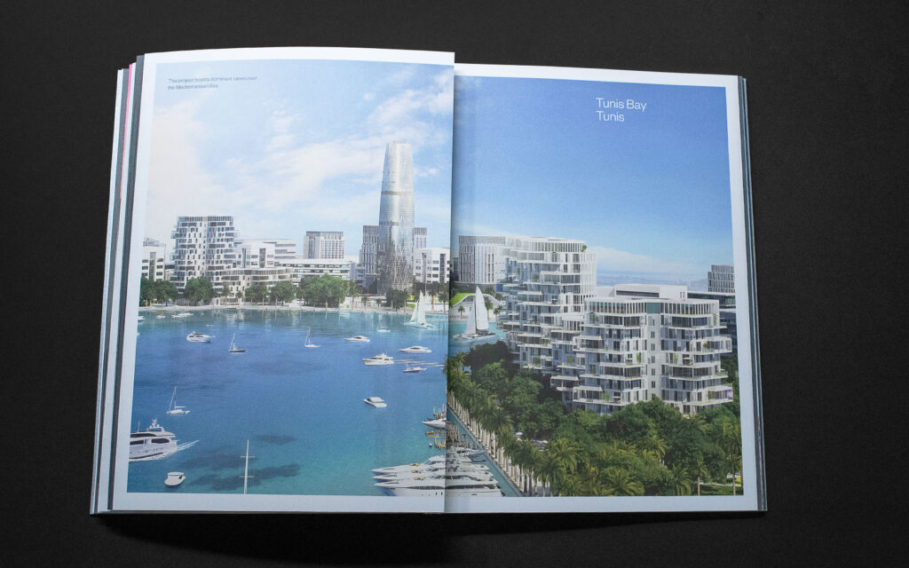 Infracorp Brochure. Tunis project with gate-fold