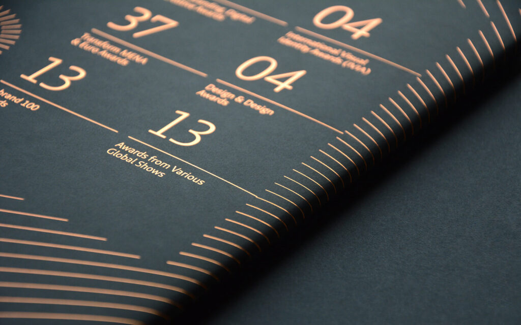 Unisono's notebook back cover in detail view