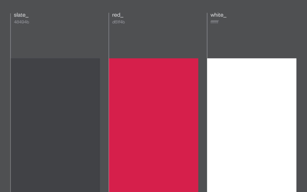 UTB. Brand Colours