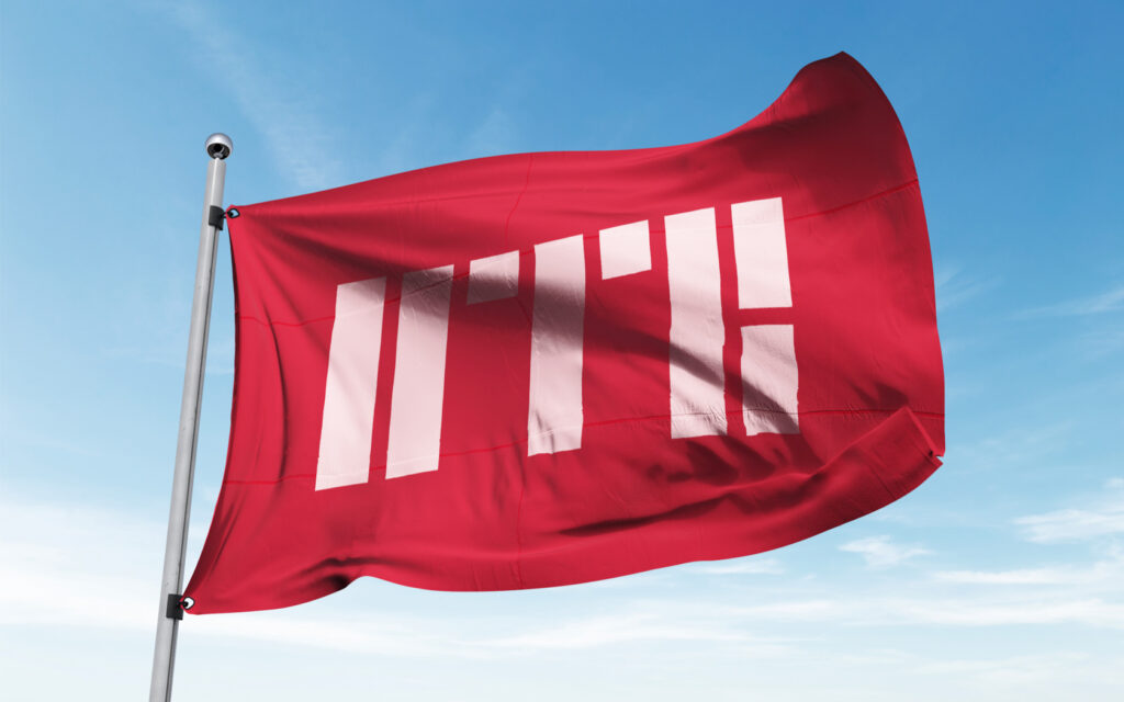 UTB. Branded Flag