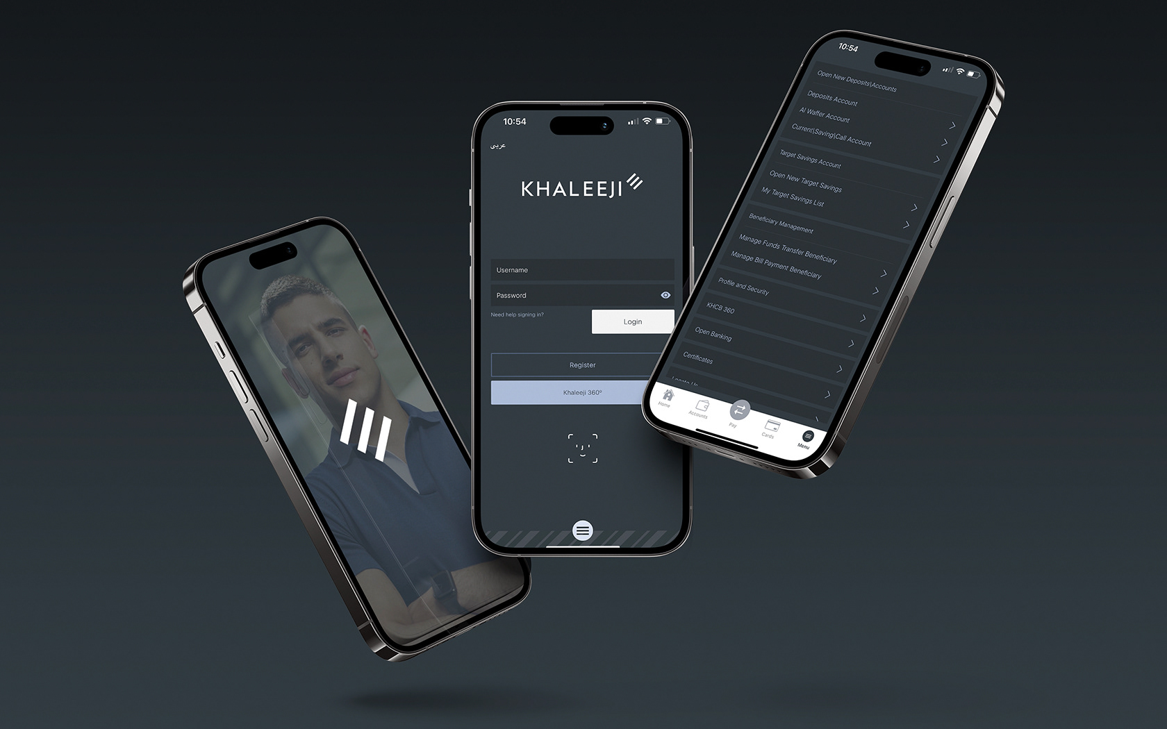 Brand website Mobile design for Khaleeji.