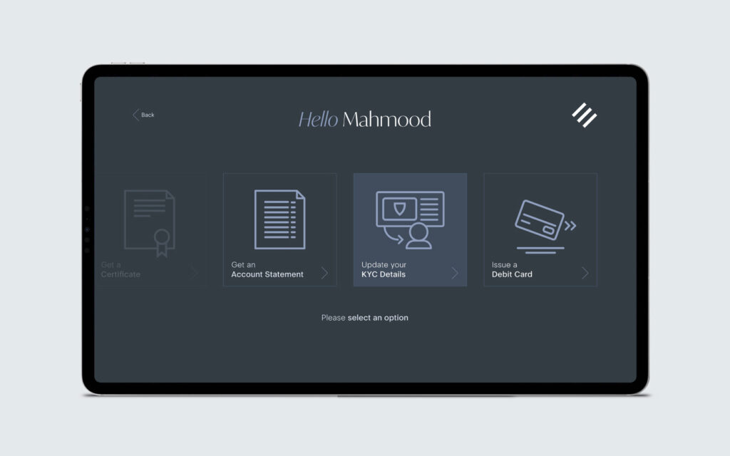 Brand Kiosk design for Khaleeji.