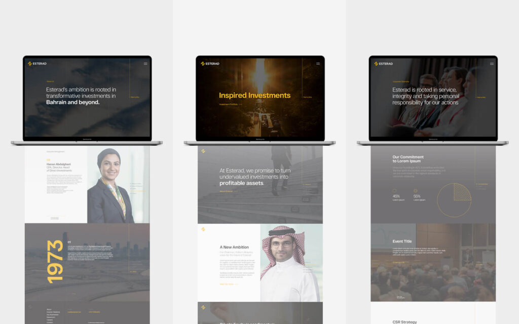 Esterad. Website