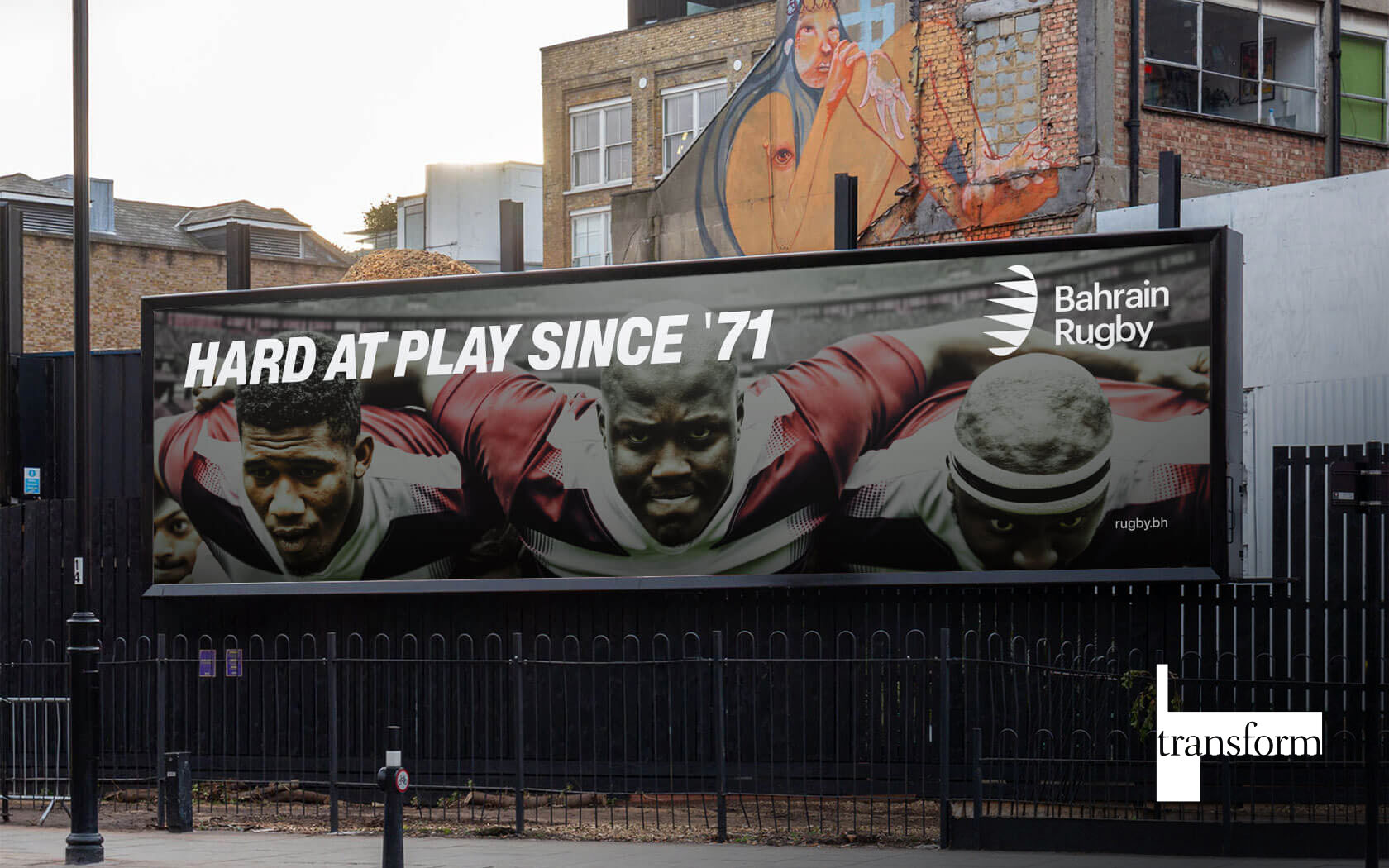 Bahrain Rugby. Outdoor Billboard