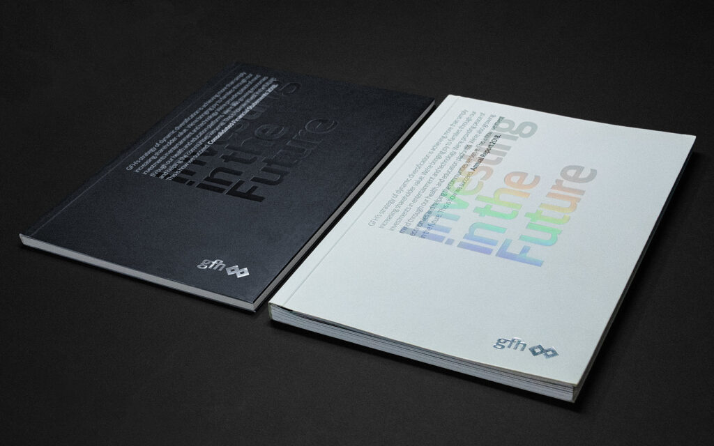 Front Section and Financial Report for GFH Annual Report 2018