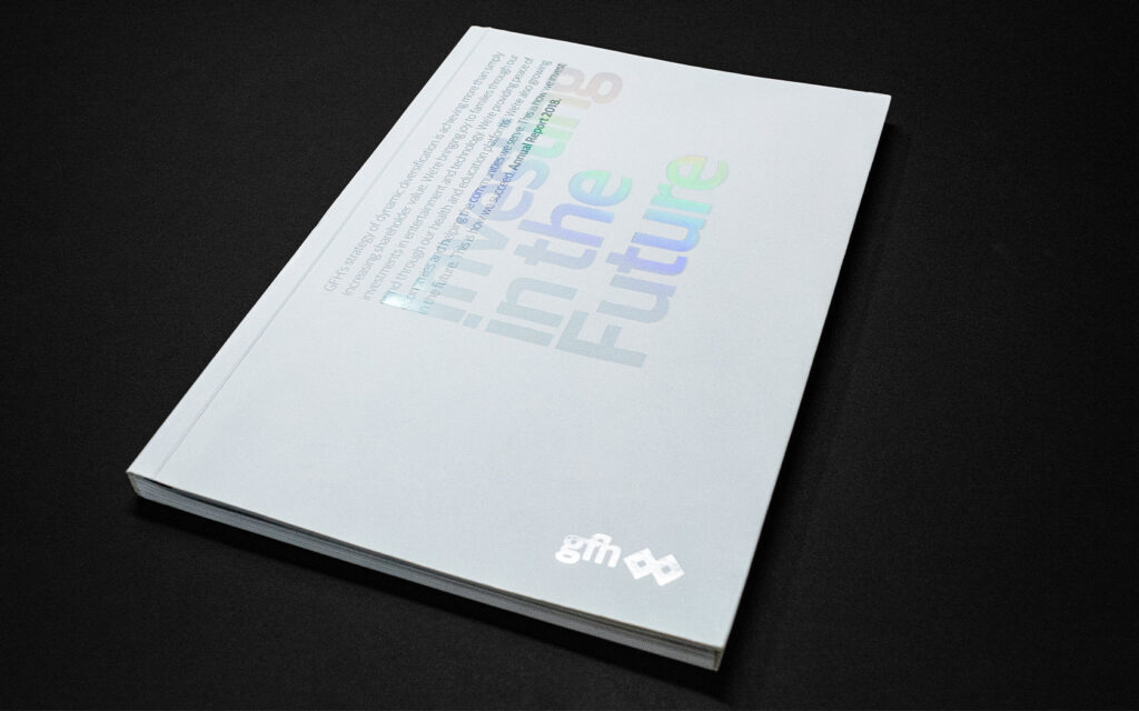 Financial book for GFH Annual Report 2018