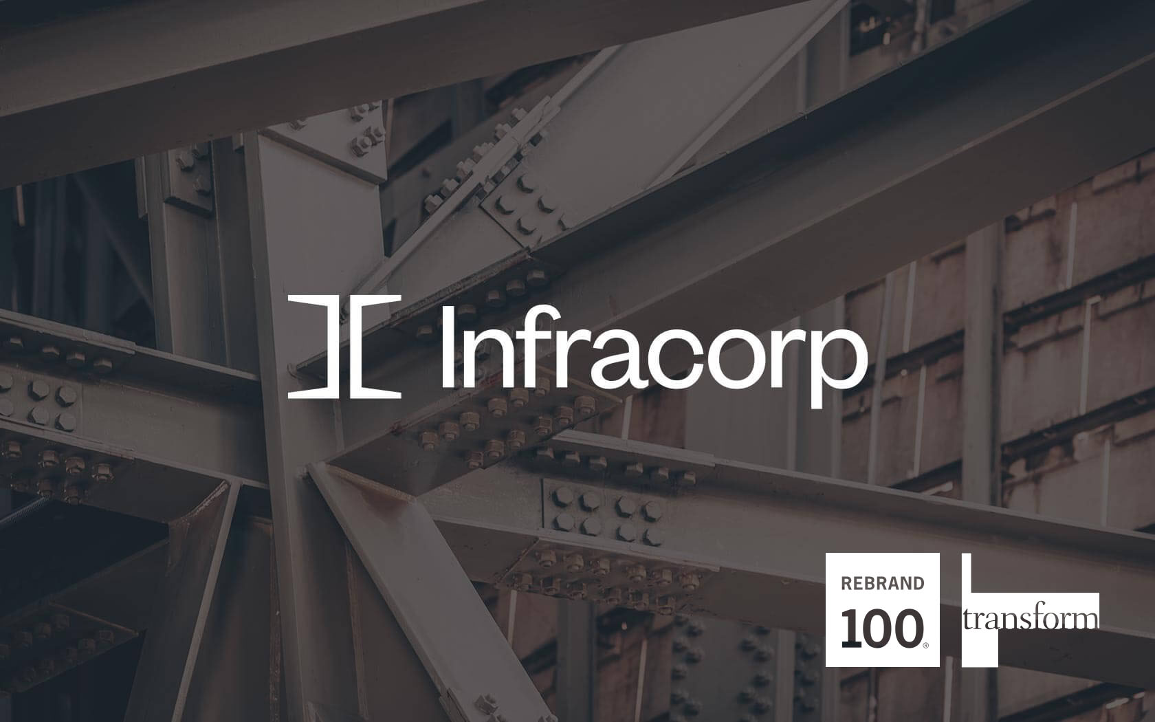 Infracorp brand logo in white