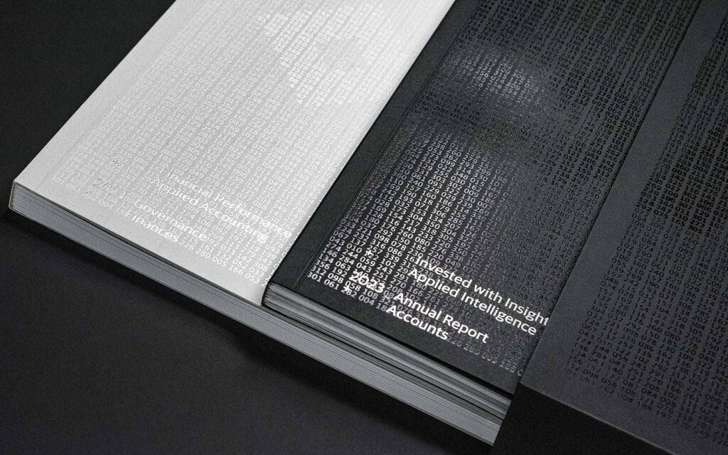 Reports with Slipcase for GFH Annual Report 2023.