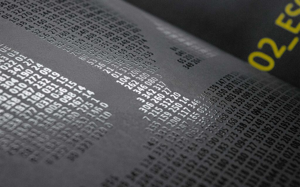 UV treatment in close-up view for GFH Annual Report 2023.