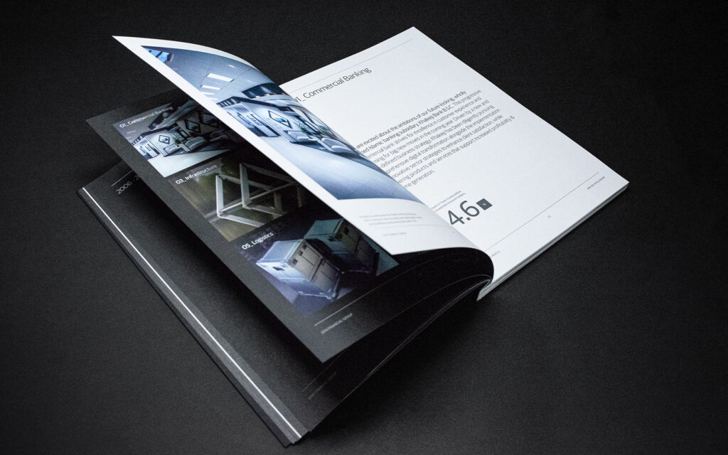 Spreads for GFH Annual Report 2023.