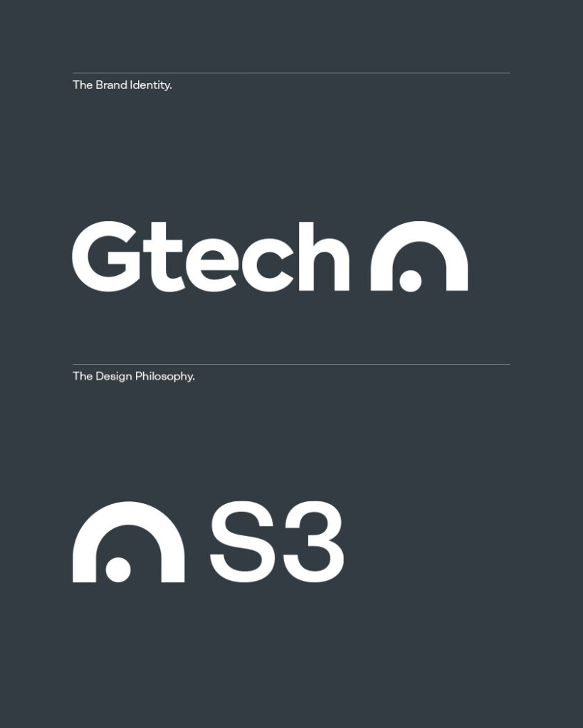 Brand Identity and Design Philosophy for Gtech Brand.