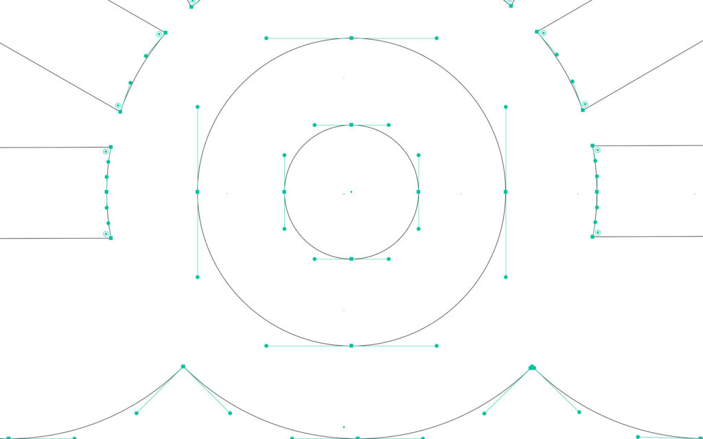 Brand Icon construction for Sama Bay Brand