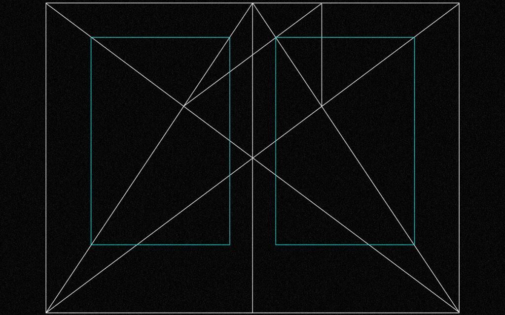 Typography for Annual Reports sits on a grid system and that sits within a frame called the page ratio