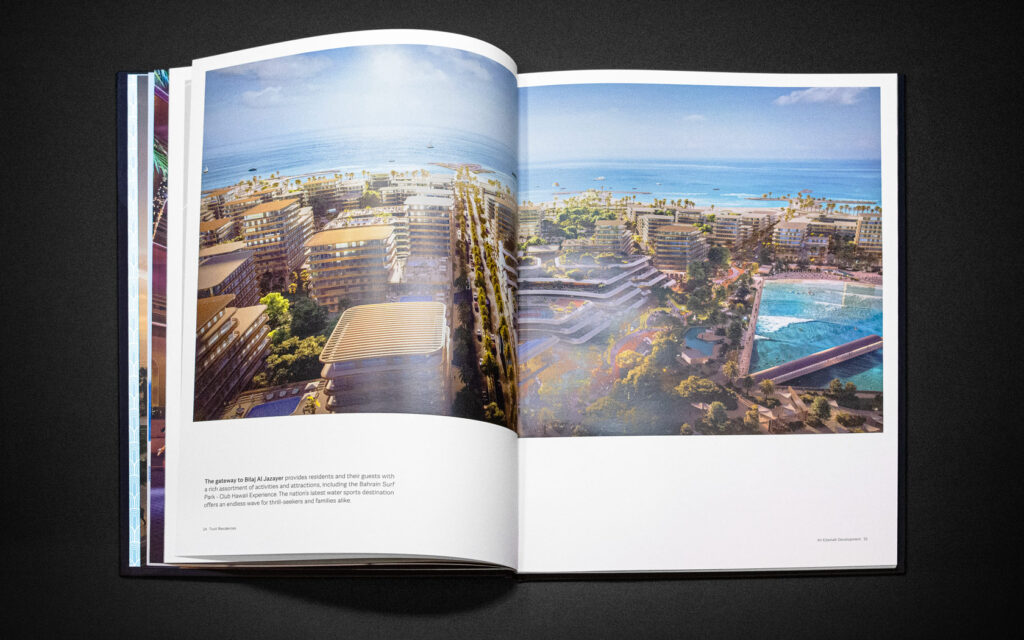 Tivoli Residences Ariel view spread for Tivoli Brochure